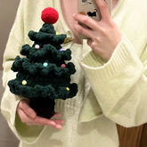 Crochet Creative Knitting Christmas Tree Festival Atmosphere Props